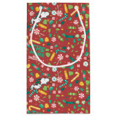 Petit Sac Cadeau Peppermint Dreams Snoopy Candy Motif (Dos)