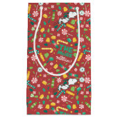 Petit Sac Cadeau Peppermint Dreams Snoopy Candy Motif (Devant)