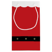 Petit Sac Cadeau Père Noël (Dos)