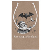 Petit Sac Cadeau Père Noël Claws (Dos)