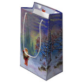 PETIT SAC CADEAU PÈRE NOËL DES GNOMS (Devant Angle)