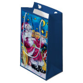 PETIT SAC CADEAU PÈRE NOËL INSPIRÉ (Devant Angle)