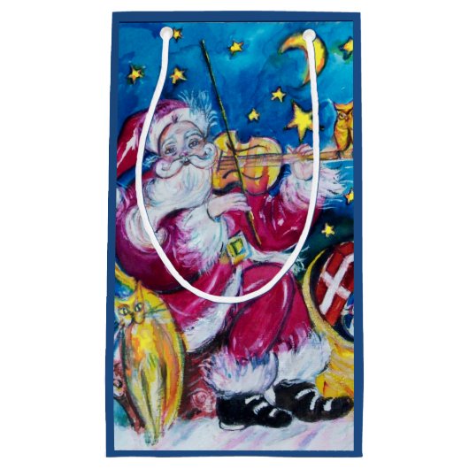 PETIT SAC CADEAU PÈRE NOËL INSPIRÉ (Devant)