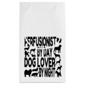 Petit Sac Cadeau Perfusionist aime les chiens (Dos)