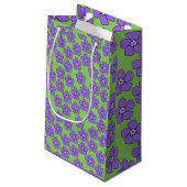 Petit Sac Cadeau Périwinkles (Dos Angle)