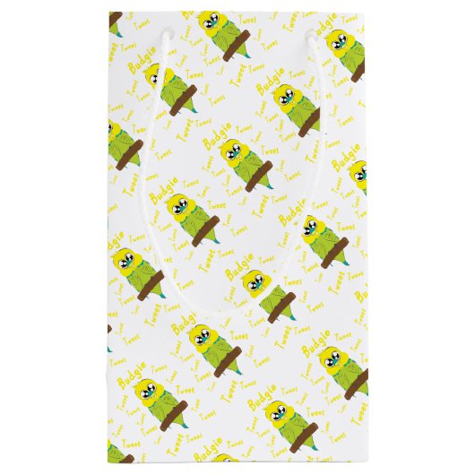 Petit Sac Cadeau perruche (Dos)