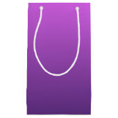 Petit Sac Cadeau Personalisé violet ombre (Devant)