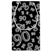 Petit Sac Cadeau Personnalisez : Quatre-vingt-dixième thème (Dos)