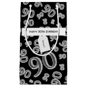 Petit Sac Cadeau Personnalisez : Quatre-vingt-dixième thème (Devant)