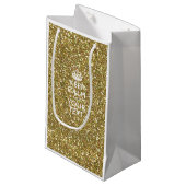 Petit Sac Cadeau Personnalized KEEP CALM AND Your Creative Text (Devant Angle)