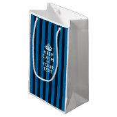 Petit Sac Cadeau Personnalized KEEP CALM AND Your Creative Text (Devant Angle)