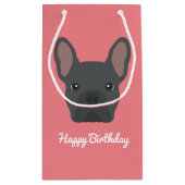 Petit Sac Cadeau Petit sac-cadeau Blue French Bulldog (Dos)