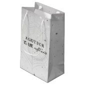 Petit Sac Cadeau Petite licorne (Dos Angle)