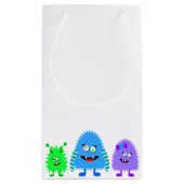 Petit Sac Cadeau Petits monstres mignons (Dos)