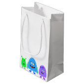 Petit Sac Cadeau Petits monstres mignons (Dos Angle)