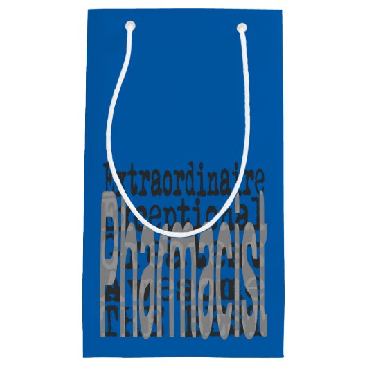 Petit Sac Cadeau Pharmacien Extraordinaire (Devant)