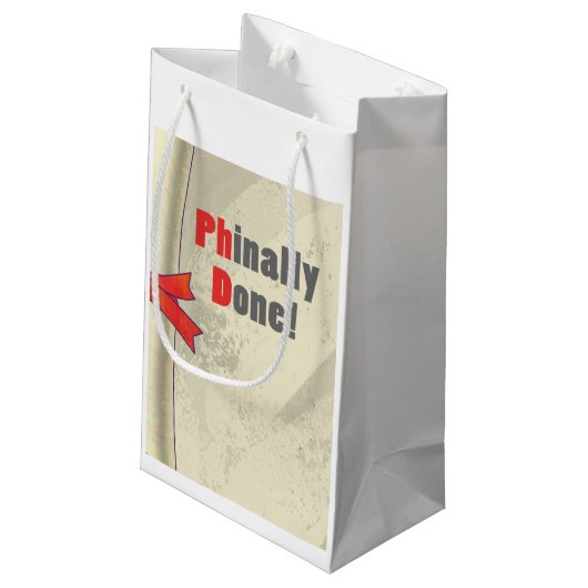 Petit Sac Cadeau Phinally fait (Dos Angle)