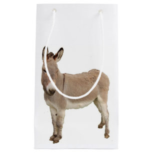 Petit Sac Cadeau Photo de Burro à Donkey Cute