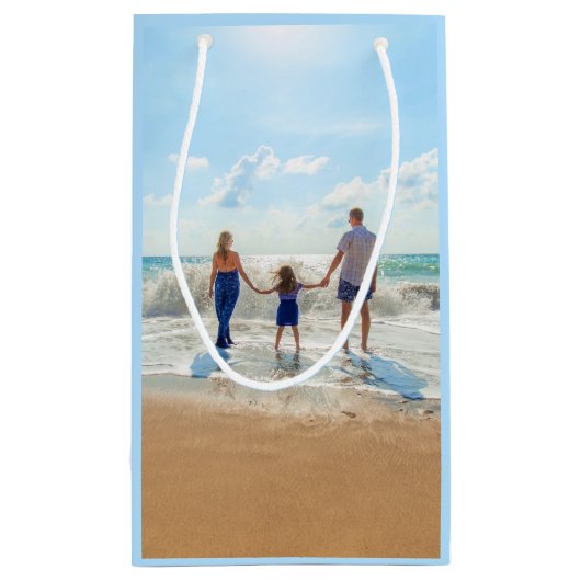 Petit Sac Cadeau Photo de Custom (Dos)