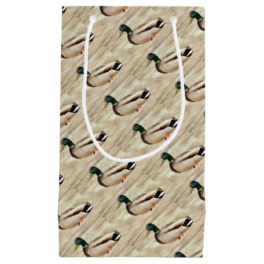 Petit Sac Cadeau Photo Mallard Duck (Devant)