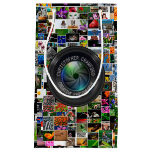Petit Sac Cadeau Photographe et photographe Business Camera Lens