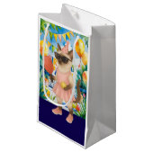 Petit Sac Cadeau Pickleball Anniversaire thème (Devant Angle)
