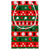 Petit Sac Cadeau Pickleball Holiday Cheval (Dos)