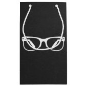 Petit Sac Cadeau Pictographe de fonctions de lunettes (Dos)