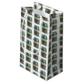 Petit Sac Cadeau pièce de retraite en pot (Dos Angle)