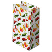 Petit Sac Cadeau Piments colorés (Dos Angle)