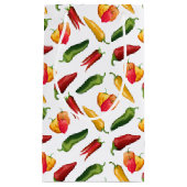 Petit Sac Cadeau Piments colorés (Devant)