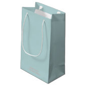 Petit Sac Cadeau Pingouin mignon avec ballons (Dos Angle)