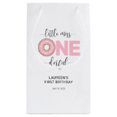 Petit Sac Cadeau Pink Sweet Little MI 1er anniversaire (Dos)