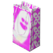 Petit Sac Cadeau Pinkoween joli fantôme (Dos Angle)