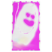 Petit Sac Cadeau Pinkoween joli fantôme (Devant)