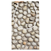 Petit Sac Cadeau Piste de galets en pierre Promenade Sidewalk Rocks (Dos)