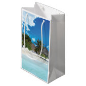 Petit Sac Cadeau Plage exotique (Devant Angle)