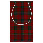 Petit Sac Cadeau Plaid de rouge de Noël (Dos)