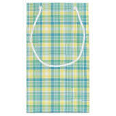 Petit Sac Cadeau Plaid en pastel (Dos)
