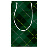 Petit Sac Cadeau Plaie de Noël verte (Devant)