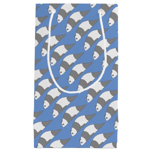 Petit Sac Cadeau Plancher Panda (Devant)