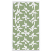 Petit Sac Cadeau plante botanique (Devant)