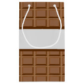 Petit Sac Cadeau Plaque chocolat chocolat chocolat chocoholique (Dos)
