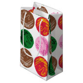 Petit Sac Cadeau Plaques de culture bactérienne (Devant Angle)