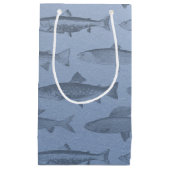 Petit Sac Cadeau Plutôt Pêcher Motif de poisson personnalisé (Devant)