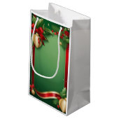 Petit Sac Cadeau Pochette Cadeau "Houx" (Dos Angle)