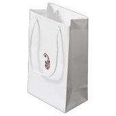 Petit Sac Cadeau Point rouge (Dos Angle)
