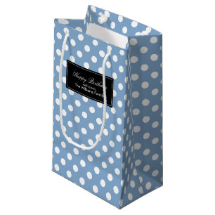 Petit Sac Cadeau Pois périphériques personnalisés