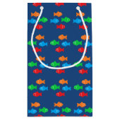 Petit Sac Cadeau Poisson Coloré (Dos)