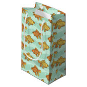 Petit Sac Cadeau Poisson-motif (Devant Angle)